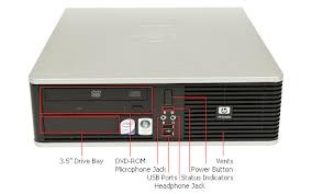 HP Compaq DC7800 SFF Intel Core 2 Duo CPU E8400 2Gb HDD 80Gb